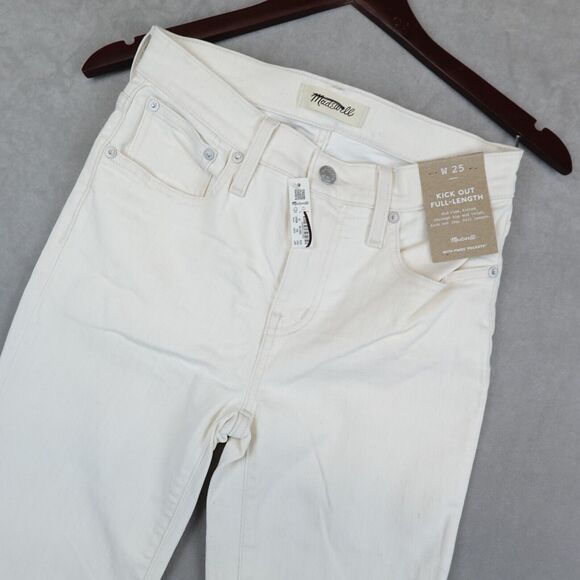 Madewell Jeans Kick Out Full Length Womens 25 Vintage Canvas* - Picture 6 of 12